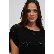 Marisse Womens T-Shirt L-Ts-4033 Black
