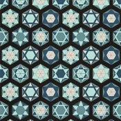 ZUNANJI DEKORATIVNE TKANINE OXFORD - geometrijski motiv 6 I DX107