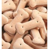 FLAMINGO Pasji piškoti kosti polnjene 500g - Meso - Flamingo - Pasji piškoti