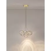 BLAZIK LED LUSTER ZLATNA/STAKLO 28W IP20 2700K TRIAC PRIGUŠLJIVA NL9214169