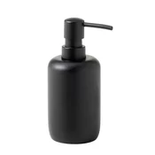 BRENDA freestanding soap dispenser, black matt - Črna - 70x163x92 mm - Gedy - BRENDA - 24 - Poliresin - Dozator za milo - Krožni - 70 - 163 - 92 - 14