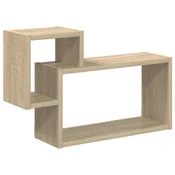 Polica na zidu Zidna montaža Hrast sonoma 55 x 15 x 35 cm