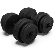 Homestar Set uteži 30 kg črne barve