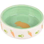 FLAMINGO Keramicka zdjelica Aila, motiv mrkvice i hrcak, 100ml, promjer 8,5cm