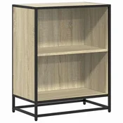 Vidaxl Knjižna omara sonoma hrast 60x35x76 cm inženirski les