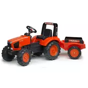 Falk Šliapni traktor 2060AB Kubota M6 s prikolico
