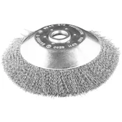 Žična krtača za motorno koso 200 x 25,4 mm, mehka, valovita žica