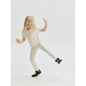 Reserved - Rebrasta majica - beige