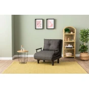 Atelier del Sofa Fotelja na razvlacenje Sento, 175x50x75cm, Antracit