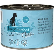 dogz finefood Pasja hrana Classic No. 12 - Divjačina in sled - 200 g