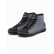 OMBRE Moške sneakers Miyelani sivo-črna 46