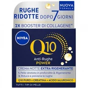 Nivea Nivea Face Q10 Power Anti-Wrinkle Night Cream Extra Regenerating For All Skin Types 50 Ml