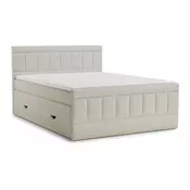 Bež boxspring postelja s prostorom za shranjevanje 180x200 cm Caya – Maison de Reve