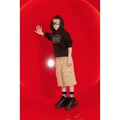 Diesel Otroški bombažni pulover SCIRCLEHOOD OVER SWEAT-SHIRT