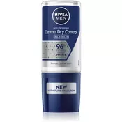 Nivea Men Derma Dry Control anti-transpirant roll-on za moške 50 ml