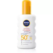 Nivea Sun Protect & Sensitive zaštitni sprej za sunčanje SPF 50+ 200 ml