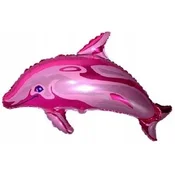 Flexmetal 24 FX folija balon - Veliki delfin (roza)