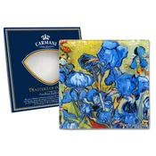 Carmani, Van Gogh dekorativni krožnik - Perunike