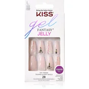 KISS Gel Fantasy Jelly umetni nohti Jelly Juice 28 kos