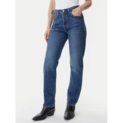 Levis 501 CROP LIGHTWEIGHT Modra