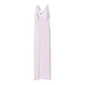 Bershka Poletna obleka pastelno lila/bela
