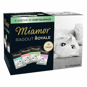 Mešano poskusno pakiranje Miamor Ragout Royale - V omaki (različice perutnine) 12x100 g
