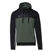 KOROSHI Majica siva/kaki/črna