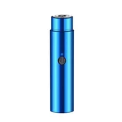 Netscroll Mini električni brivnik za moške s turbo rezili in USB polnjenjem za britje kjerkoli, GlideShaver
