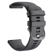 Mobilly Univerzalni nadomestni silikonski trak 22 mm, temno siv