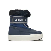 Škornji za sneg Moon Boot Junior Park Strap 80D3440030 Mornarsko modra