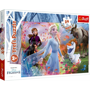 Trefl Puzzle 24 Maxi Finding the Adventures of Disney Frozen 2