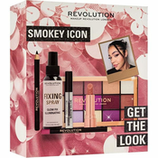 Makeup Revolution Darilni set dekorativne kozmetike Get The Look Smokey Icon