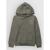 Salty Crew Surf Shark Kids Hoodie dusty olive