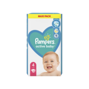 Pampers Active Baby Size 4 jednokratne pelene 9-14 kg 58 kom