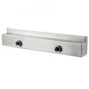 VEVOR Vodometni bazenski vodnjak 150x115x8 cm srebrn