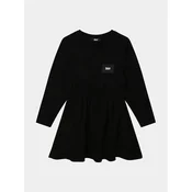 DKNY Vsakodnevna obleka D32895 S Črna Regular Fit