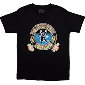 Grateful Dead Majica Bear Roses Unisex Black XL