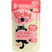 Lucky Lou Life Stage Pouch mačja hrana Kitten - perutnina - 125 g