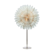 Markslöjd 705845 - Božična dekoracija SOLINA 1xE14/25W/230V pr. 35 cm bela