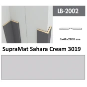 Profil Zidni MDF LB-2002 SupraMat Sahara Cream (3019) 2800x48x3mm ( 026-065 )