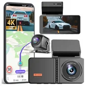 shumee Avtomobilska kamera snemalnik videa snemalnik videa za vzvratni pogled 4K 2K
