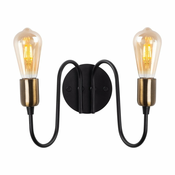 Črna stenska svetilka Firat – Opviq lights