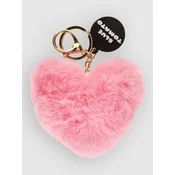 Blue Tomato Heart Bag Charm pink