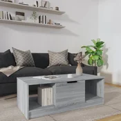 Stolic za kavu boja hrasta 102x50x36 cm konstruirano drvo
