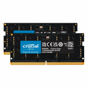 SO-DIMM DDR5 64GB 4800MHz CL40 KIT (2x32GB) Crucial by Micron 1,1V Notesniki (CT2K32G48C40S5)