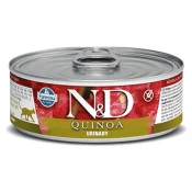 N&D Quinoa Urinary, Kinoa i Pacetina, 70 g