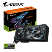 GIGABYTE Grafična kartica AORUS GeForce RTX 5070 MASTER 12G, 12GB GDDR7, PCI-E 5.0