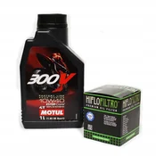 shumee Olje MOTUL 300V 10W40 2L + filter Hiflo HF140 Yfz 450 r Yzf Yz f 250 450 Wrf