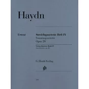 HAYDN:STREICHQUARTETTE HEFT 4 OP.20