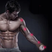 Dexxer LED gyro ball žiroskopska žoga za vadbo zapestja